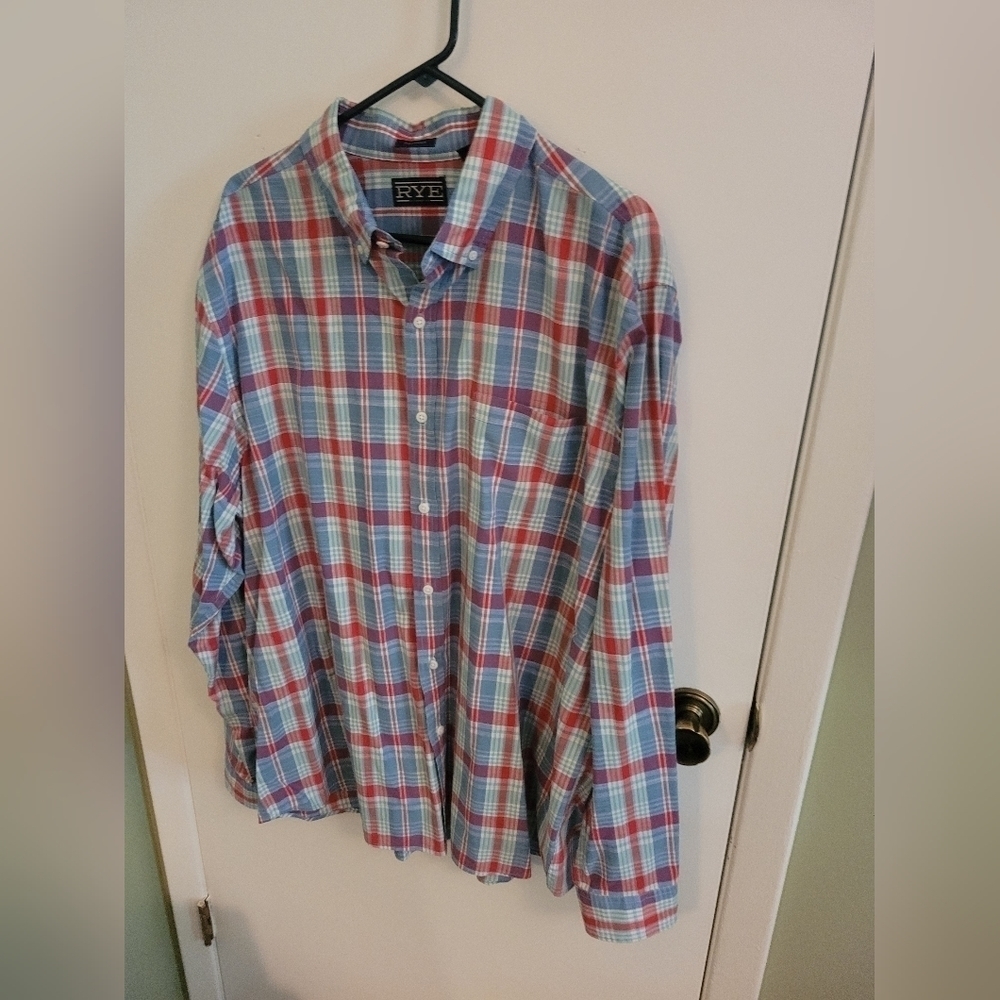 Rye Plaid Button Down Shirt